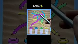 Snake Puzzle Challenge 🐍 – Can You Collect Them All? #shortsfeeds #trending #viral #puzzle