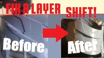 How to Fix a Layer Shift - Repair a Failed 3D Print!