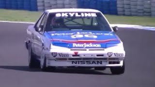 Group A Nissan Skyline DR30 RS Turbo FJ20ET sound | Phillip Island Classic | Fury Seton Scott Gibson
