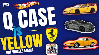 The YELLOW FERRARI is Back! Hot Wheels Q Case Unboxing! #diecast #matchbox #toys #ferrari #mclaren