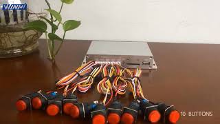 MPC1080P-10 Media Player seamless loop play, and video files seamless switch by buttons