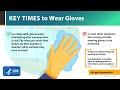 Key Times to Wear Gloves