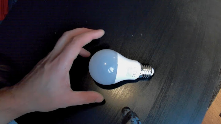 Naprawa żarówki LED 230V