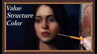 Portrait Painting Tutorial | PAINT like SCULPTURE  Real Time