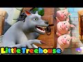 Three Little Pigs | Nursery Rhymes & Kids Songs | Cartoon Stories by Little Treehouse