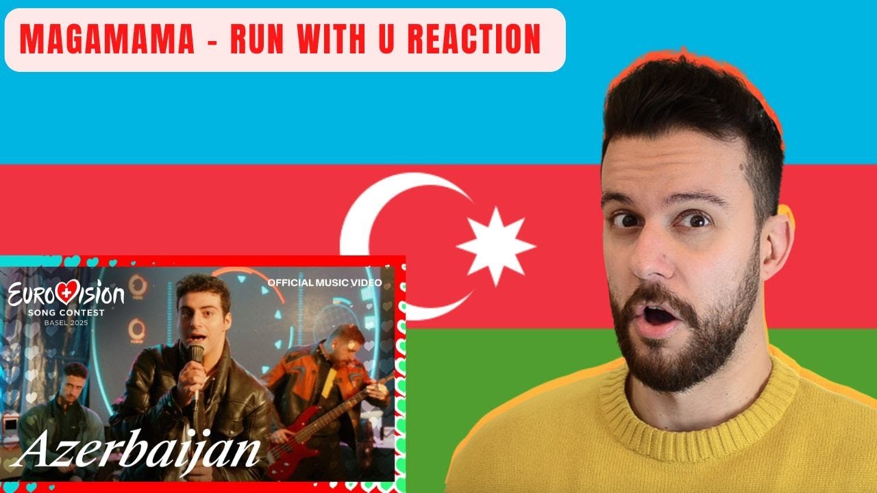 TURKISH FAN REACTS TO AZERBAIJAN'S EUROVISION 2025 SONG // MAMAGAMA - RUN WITH U