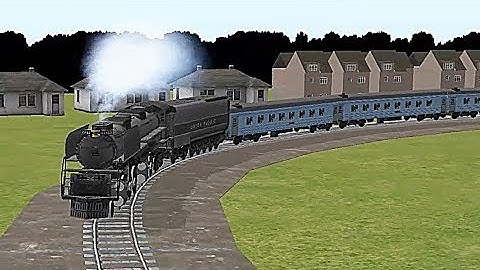 Train Sim - Metropolis Using Union Pacific Challenger - Simulasi Kereta Api