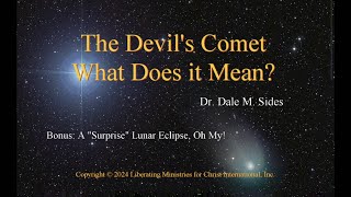 Meaning of the Devil's Comet and the Lunar Eclipse of March 25, 2024