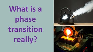 What is a phase transition?