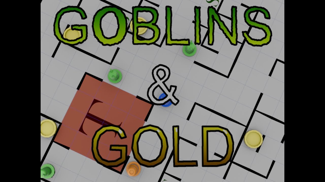 Goblins and Gold: a new print and play board game