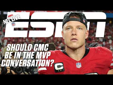 Read & React 👀 How Christian McCaffrey has put himself in the MVP conversation | NFL Live
