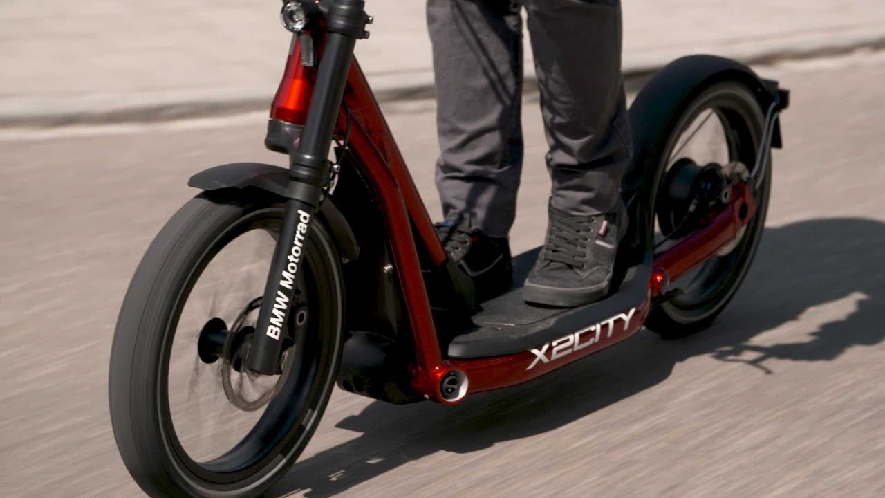 2020 BMW X2City An electric scooter by BMW?! YouTube