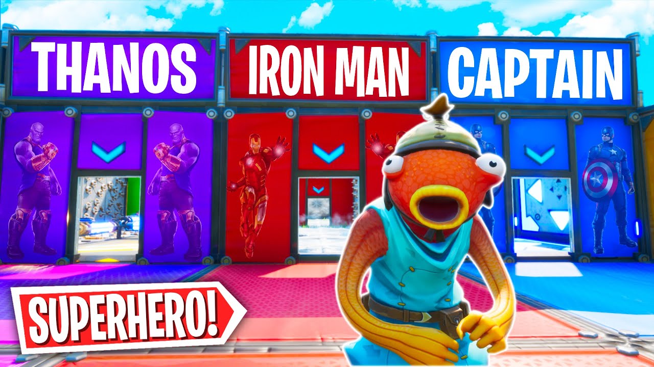 I Beat Thanos In This Avengers Deathrun Fortnite Creative Mode Youtube