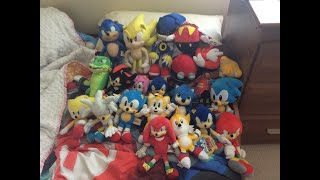 My Sonic Plush collection 2020