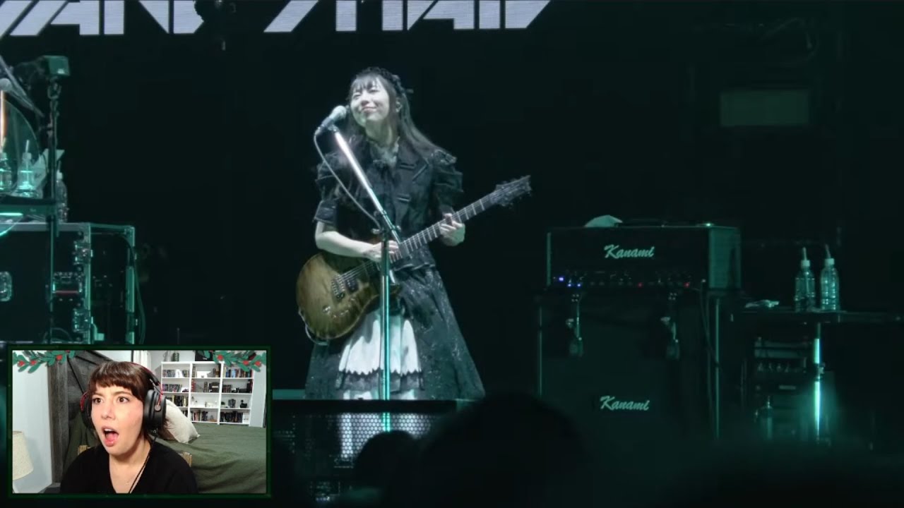 **FIRST TIME EVER HEARING** BAND-MAID - "without holding back" Live