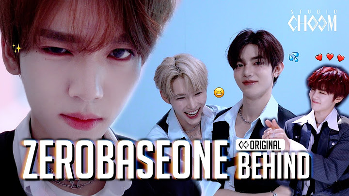 (Behind) ZEROBASEONE(제로베이스원) 'KILL THE ROMEO' | STUDIO CHOOM ORIGINAL (ENG/JPN)