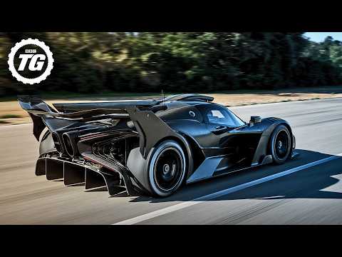 Flat-Out In The £3.5M Bugatti Bolide!