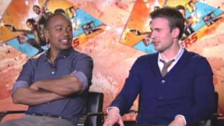 Famous Chris Evans, Oscar Jaenada, Columbus Short talk The Losers | Empire Magazine Net Worth