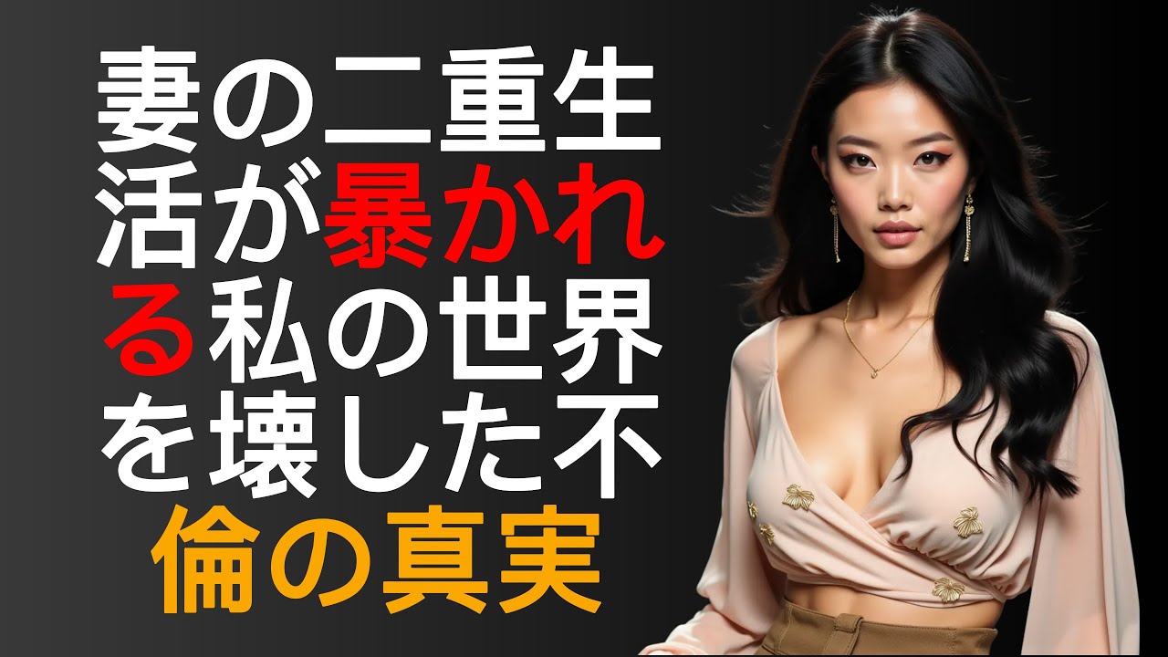 愛に裏切られて：夫が妻の秘密の不倫を発見した衝撃の物語！ - YouTube