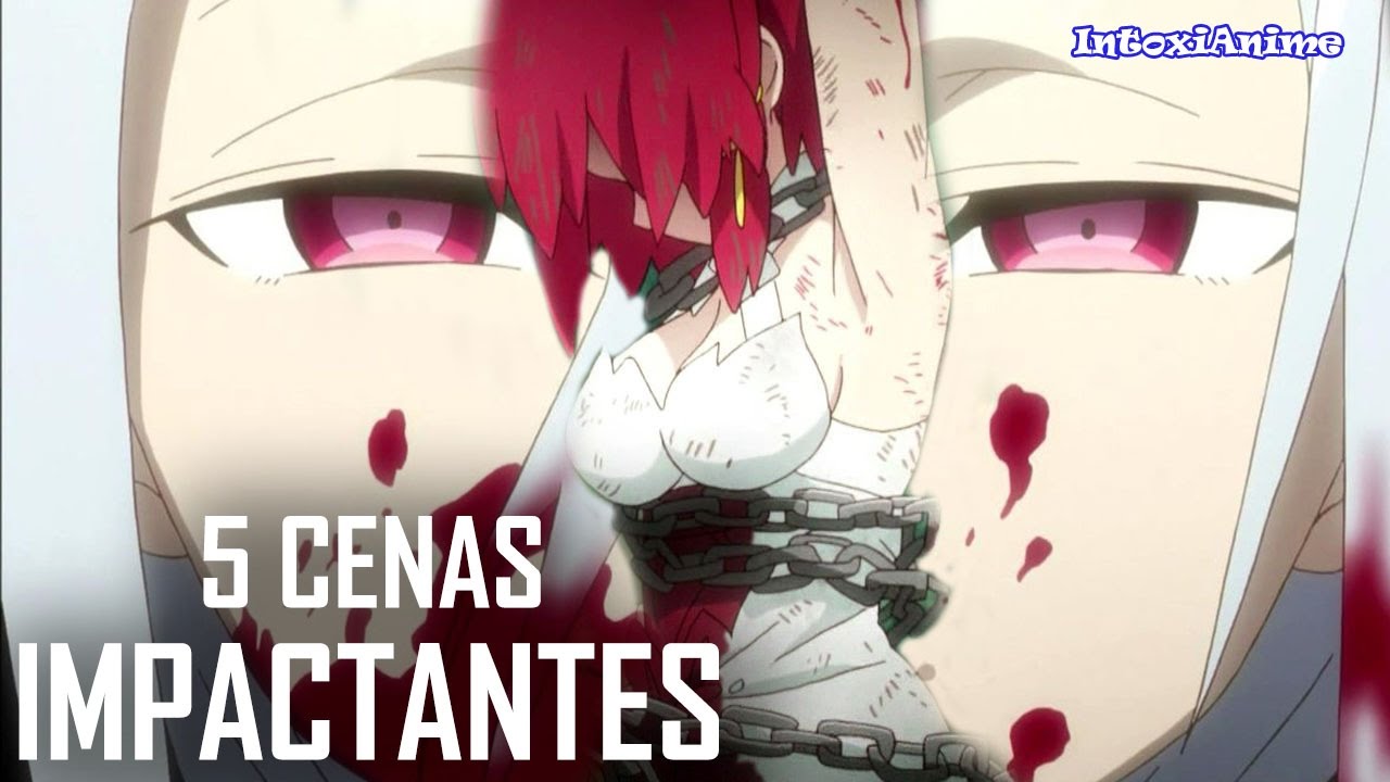 A POLÊMICA DO BEIJO!  5 Cenas Impactantes em Animes #07 