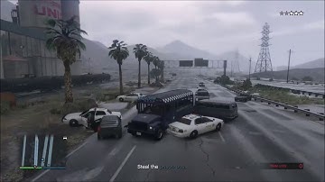 GTA 5: Prison Break – Setup 2: Bus (and lose the cops quick)