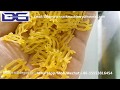 Extruded 2d 3d die cut snack crab papad fryum pellet fried production line/manufacturing equipment