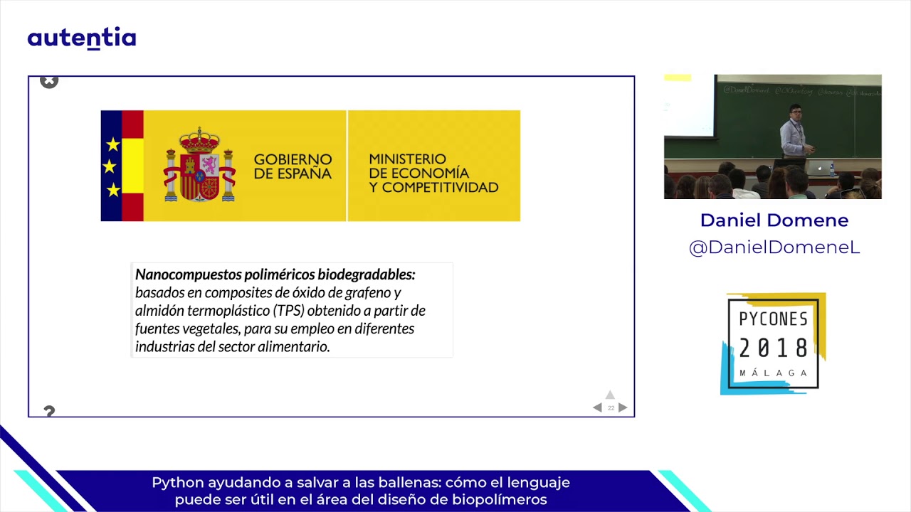 Image from Python ayudando a salvar a las ballenas: cómo el lenguaje puede ser útil en el área del diseño de biopolímeros