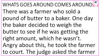 Full A Pound of Butter (Short story about Honesty): Don't expect to receive more than you give Guide