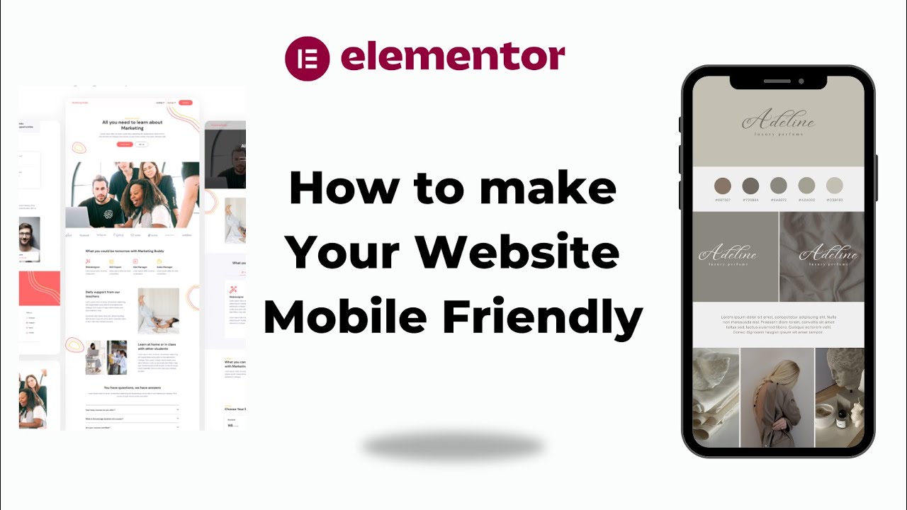 How to make Your Website Mobile Friendly | Elementor Tutorial - YouTube