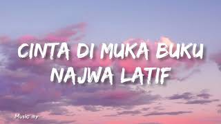najwa latif - cinta muka buku (lirik)