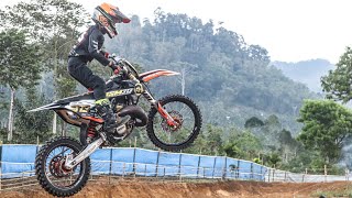 NINJA KIMCIL M ATHAR MEMANG ENGGA ADA OBAT!! TERBANG TERBANG TERUS POKONYA!! SIRKUIT LAMPUNG BARAT!!