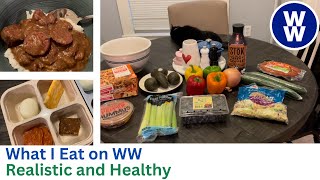 What I Eat on WW | Meal Prep for Weight Watchers | Calorie Counting | Low Buy | Pantry Challenge