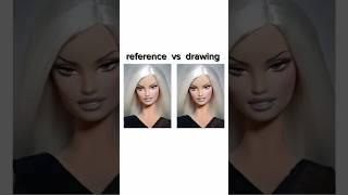 reference vs drawing pt.2#ytshorts#fyp#viral#drawing#art#ArtWithMasooma