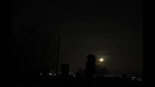 9-Second Animation I made of the Moon Setting