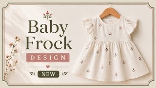 Baby frock embroidery design/hand embroidery design/easy embroidery