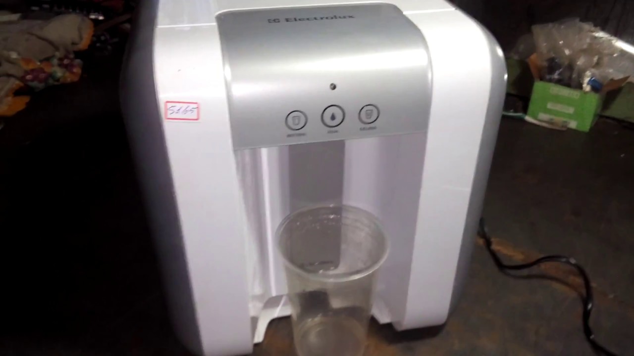 Purificador electrolux nao sai águas nao obedece os comandos (hora de