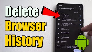 How to Delete your Browsing History &amp; Search on Android Phone (Best Method)