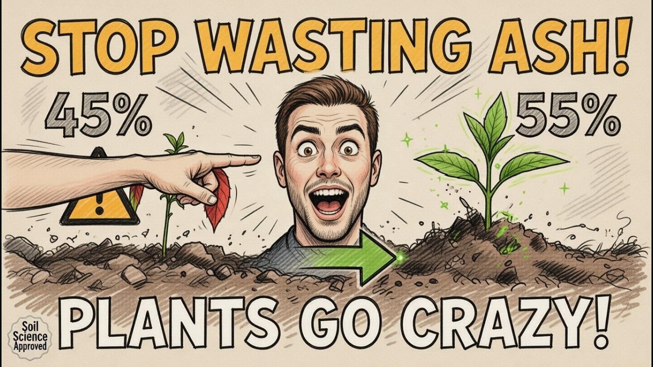 Fermented Wood Ash Fertilizer: The Secret Soil Trick That Makes Plants Grow CRAZY Fast!