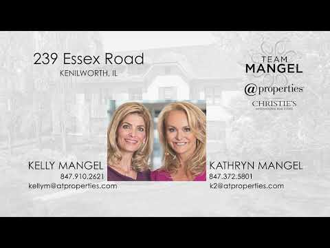 239 Essex Road, Kenilworth, IL home video tour