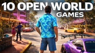 10 Best OPEN WORLD Games like GTA 5 on Mobile 🤯 Insane Graphics