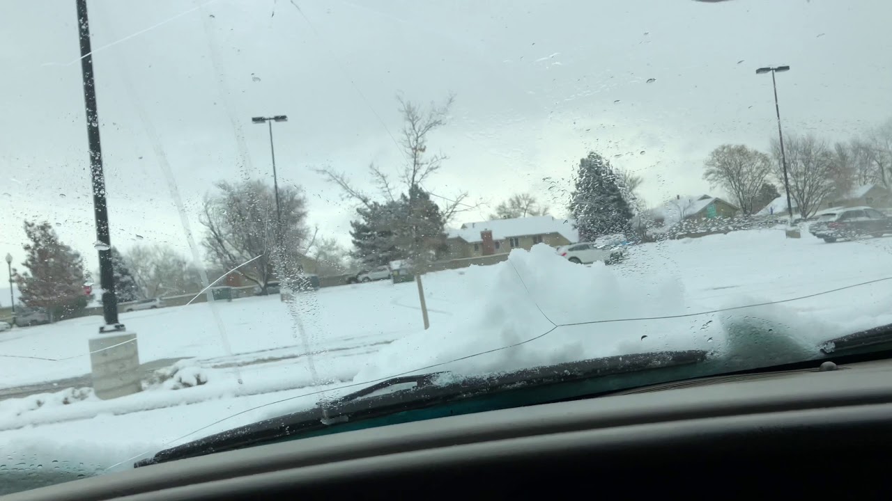 Finally!!! Some snow in Denver!!! YouTube