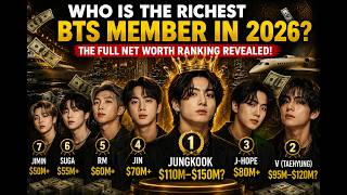 Details Who Is the Richest BTS Member in 2026 You Won’t Believe Who’s #1🔥 Update