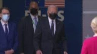 Roundtable at EU/US summit with Biden, Michel, Von der Leyen