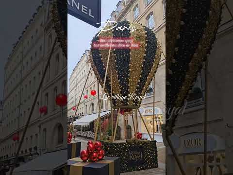 Vidéo: Où voir les illuminations de Noël à Paris