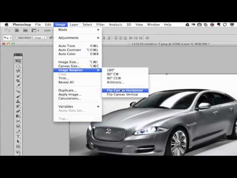 Photoshop Tutorial - How To Flip An Image In Photoshop