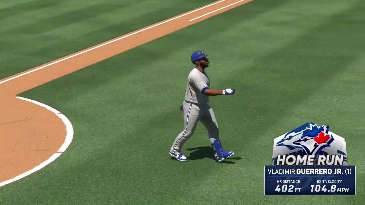 MLB The shows, RTTS Vladimir JR JR:¡Primer HR en la serie mundial !