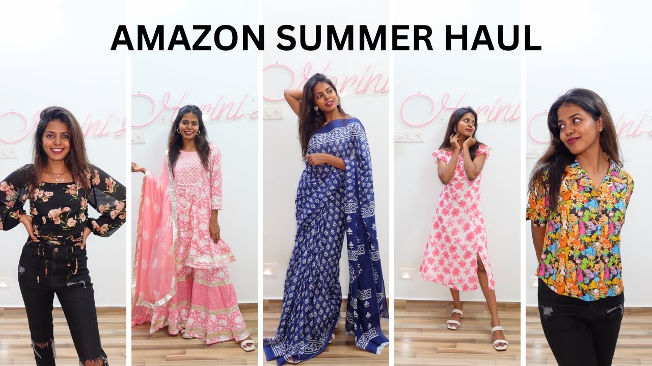amazon-summer-haul-harini-si-youtube