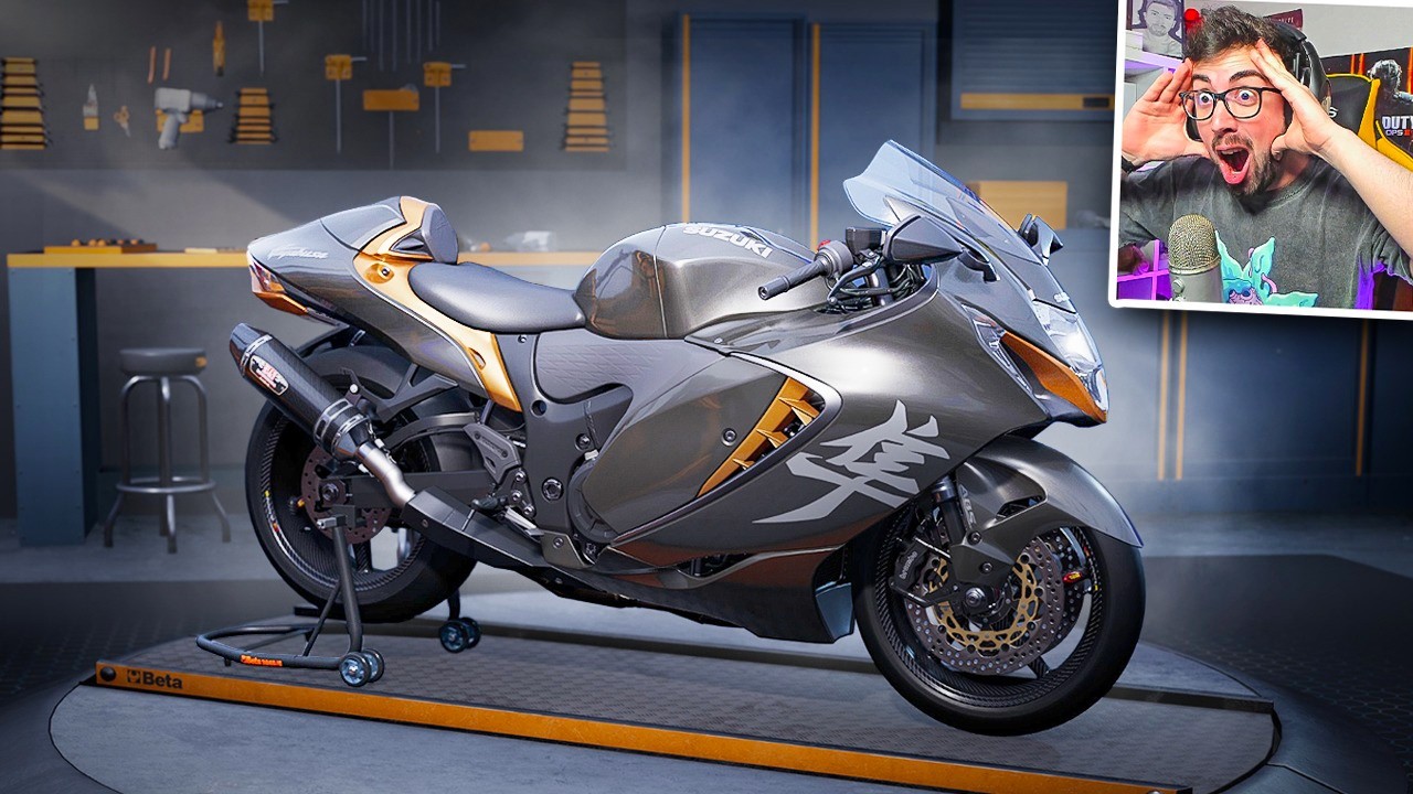 TUNEANDO una SUZUKI HAYABUSA en RIDE 6 😍
