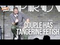 Couple Has Tangerine Fetish