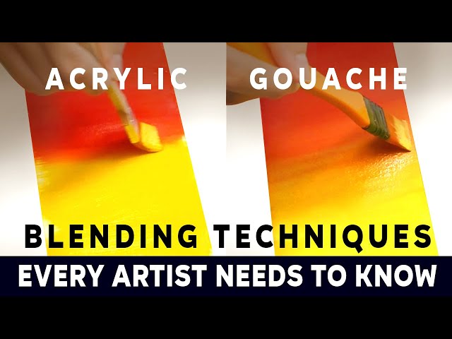 Acrylic Blending Technique and Special Announcement (ColorByFeliks